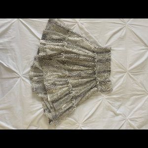 Altar’d state snake skin skirt